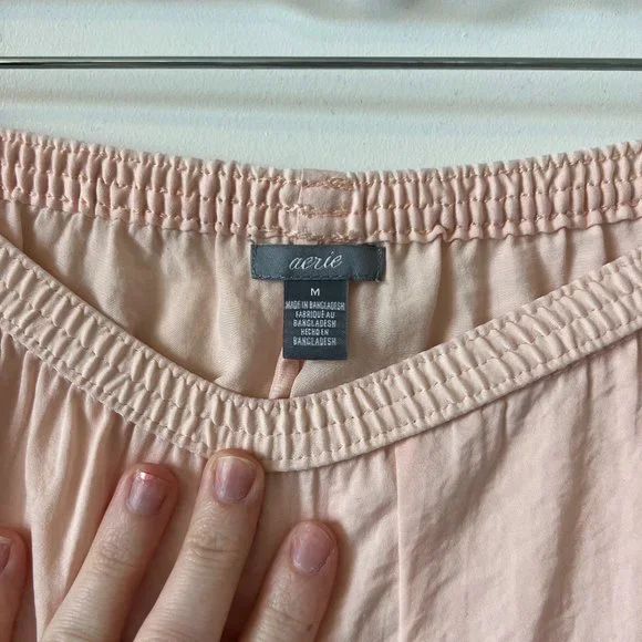 Pink Aerie Pajama Dolphin Shorts - Picture 4 of 6